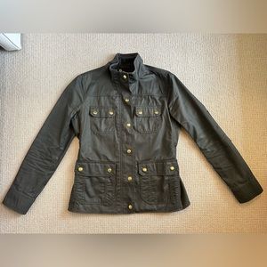 JCREW waxed field jacket